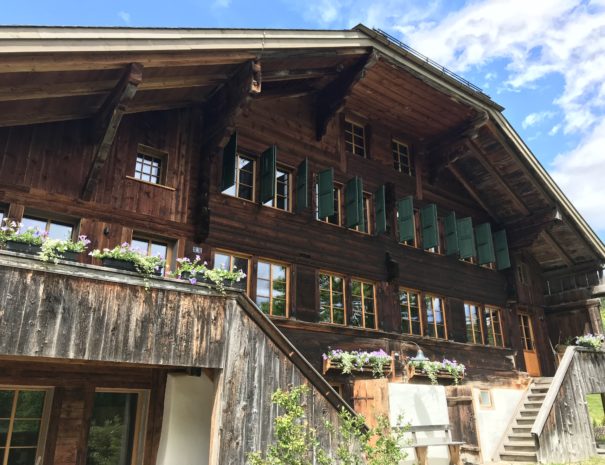 authentic chalet in Gsteig bei Gstaad